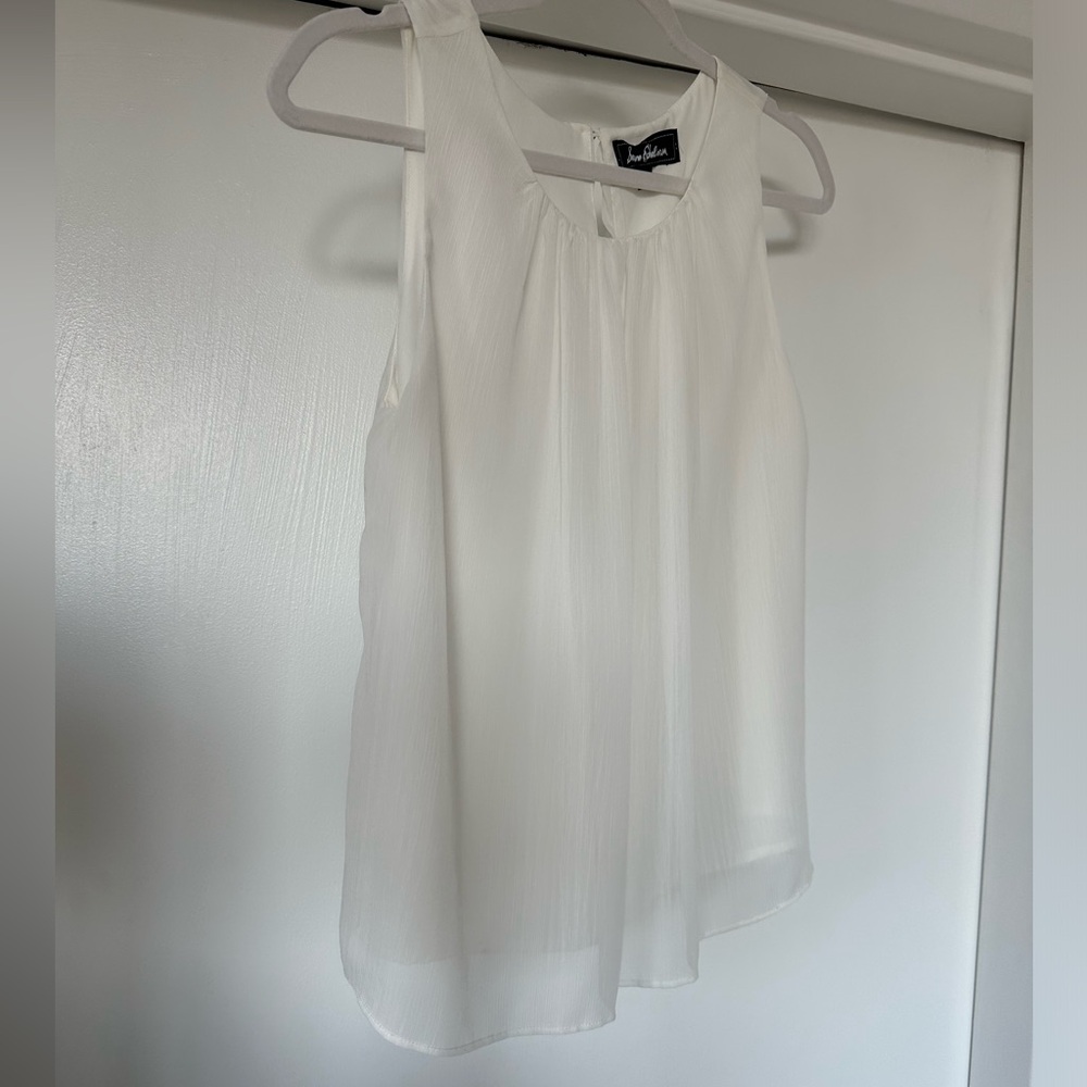 Sam Edelman chiffon lined tank - women’s small